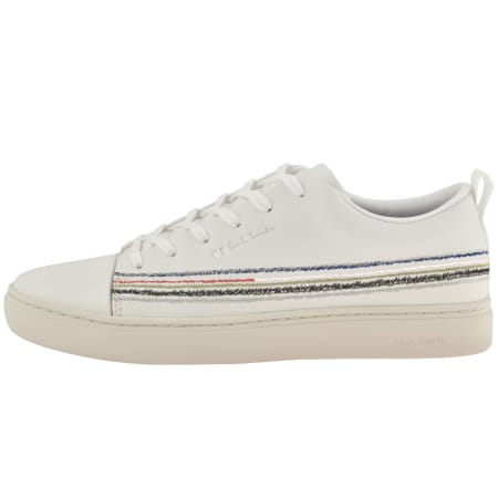 Product image for Paul Smith Lee Leather Trainers Off White