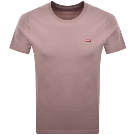 Product image for Levis Stripe T Shirt Pink