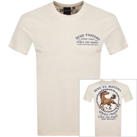 Product image for Deus Ex Machina Unchained T Shirt White