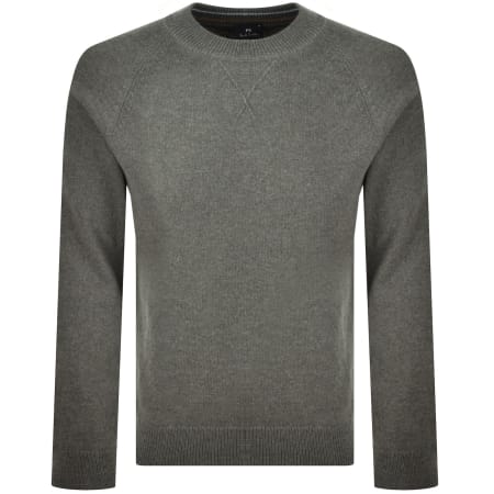Product image for Paul Smith Crew Neck Knit Jumper Green