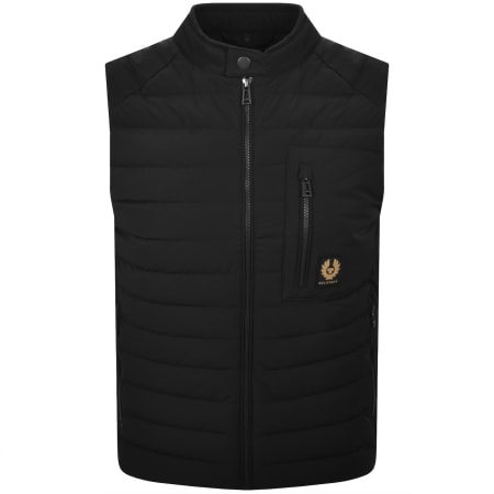 Product image for Belstaff Chassis Padded Gilet Black