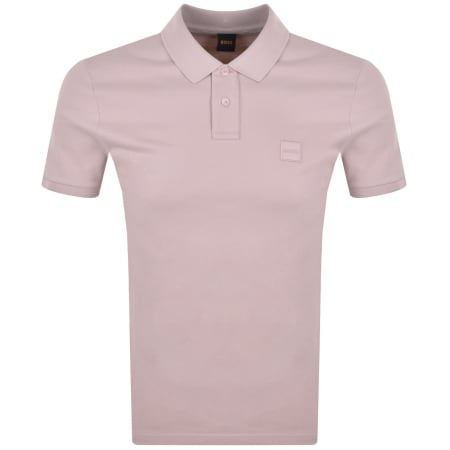 Product image for BOSS Passenger Polo T Shirt Pink