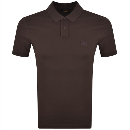 Product image for BOSS Passenger Polo T Shirt Brown