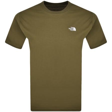 Product image for The North Face Evolution Simple T Shirt Green