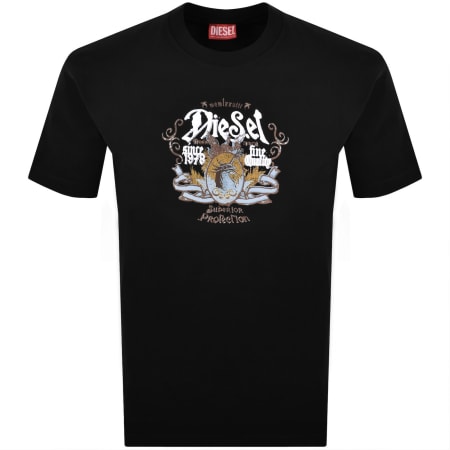 Product image for Diesel T Adjust AA10 T Shirt Black