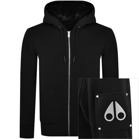 Product image for Moose Knuckles Classic Bunny Hoodie Black