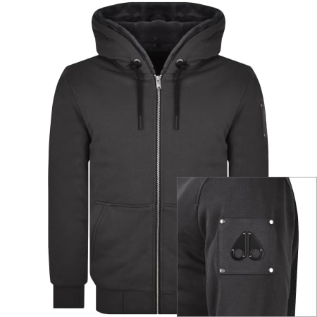 Product image for Moose Knuckles Classic Bunny Hoodie Grey