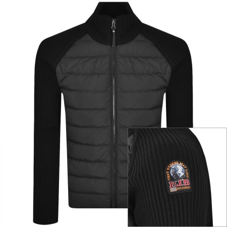 Product image for Parajumpers Olmo Mixed Sweatshirt Black
