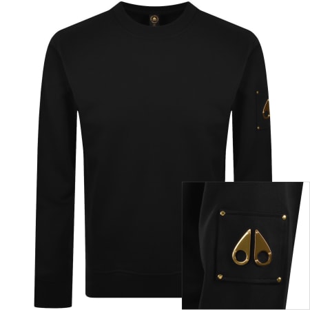Product image for Moose Knuckles Hartsfield Sweatshirt Black