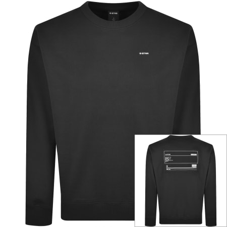 Product image for G-Star Relaxed Sweatshirt Black