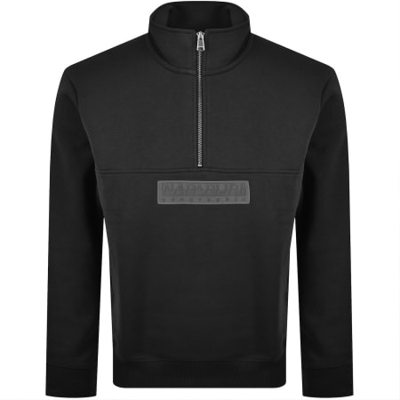 Product image for Napapijri B Box Logo Sweatshirt Black