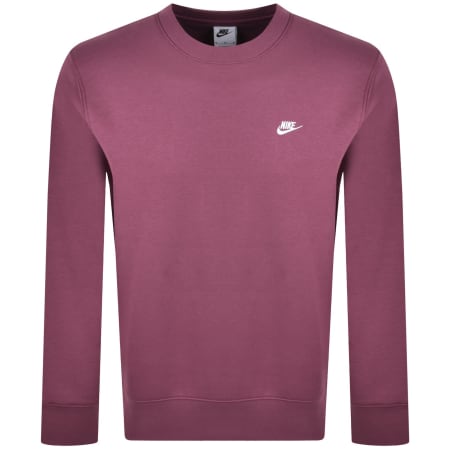 Product image for Nike Crew Neck Club Sweatshirt Pink