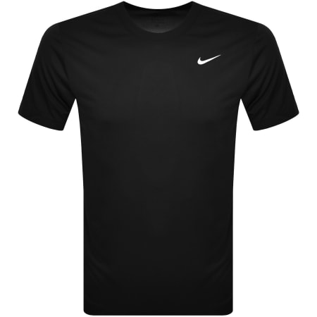 Product image for Nike Training Dri Fit Logo T Shirt Black