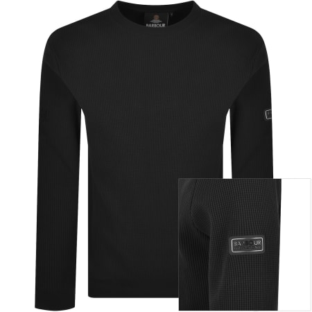 Product image for Barbour International Curve Sweatshirt Black