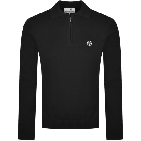 Product image for Sergio Tacchini Roberto Knit Polo Black