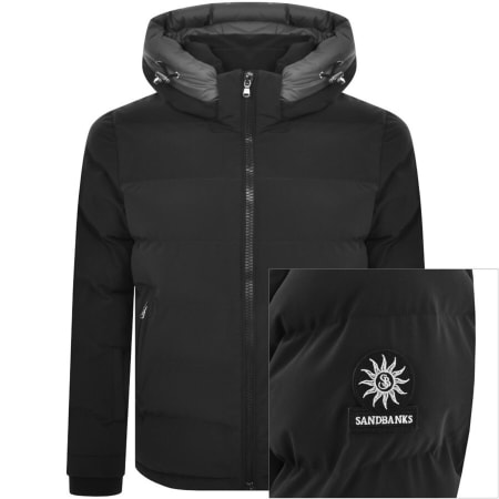 Product image for Sandbanks Core Puffer Jacket Black