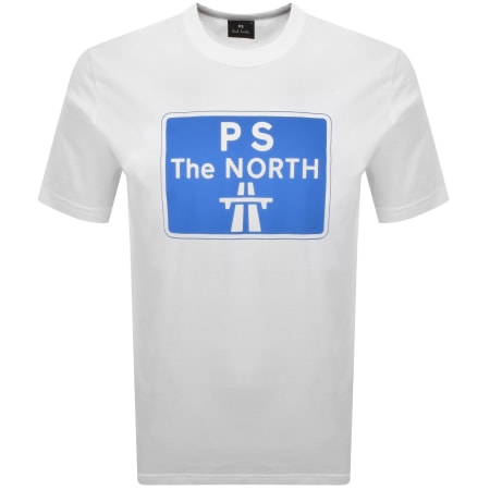 Product image for Paul Smith The North T Shirt White