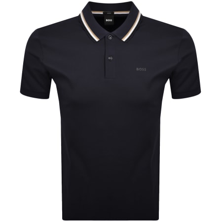 Product image for BOSS Penrose 38 Polo T Shirt Navy