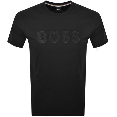 Product image for BOSS Thompson 86 Jersey T Shirt Black