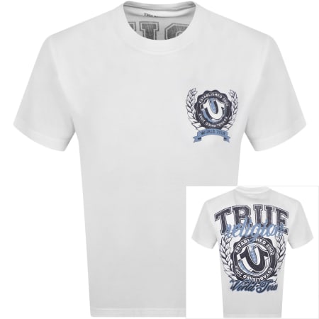 Product image for True Religion Horseshoe Crest T Shirt White