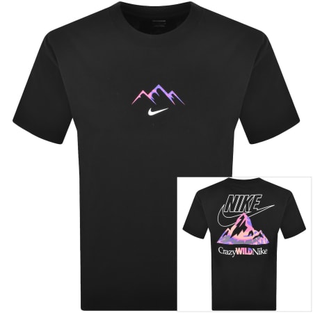 Product image for Nike Sportswear Logo T Shirt Black