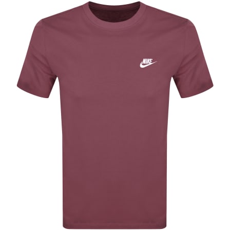 Product image for Nike Crew Neck Club T Shirt Pink