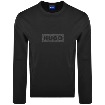 Product image for HUGO Blue Norvit T Shirt Black
