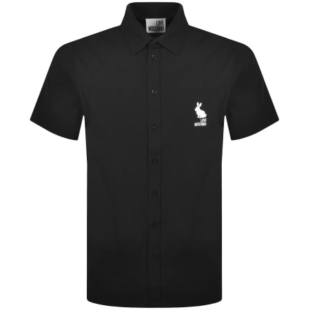 Product image for Moschino Short Sleeve Shirt Black