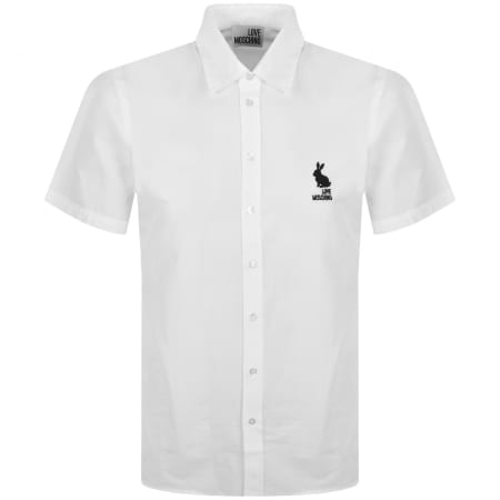 Product image for Moschino Short Sleeve Shirt White
