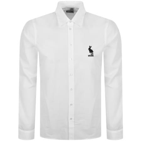 Product image for Moschino Long Sleeve Shirt White