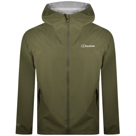 Product image for Berghaus Deluge Pro 3.0 Hooded Jacket Green