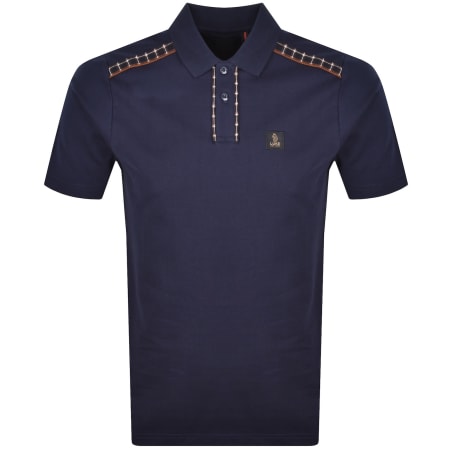 Product image for Luke 1977 Hamilton Polo T Shirt Dark Navy