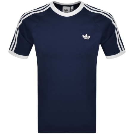 Product image for adidas 3 Stripes T Shirt Navy