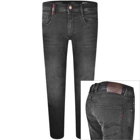 Product image for Replay Slim Fit Anbass Jeans Black