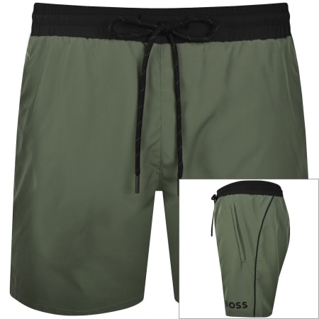 Product image for BOSS Starfish Swim Shorts Green