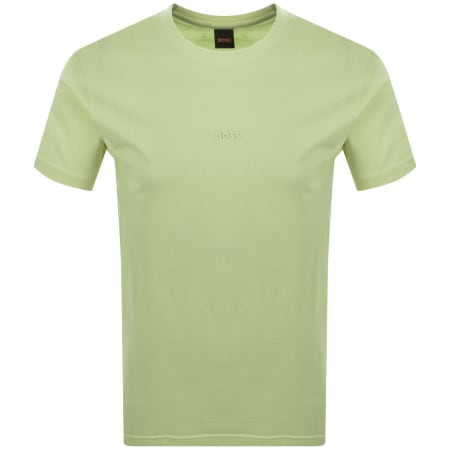 Product image for BOSS TChup Logo T Shirt Green