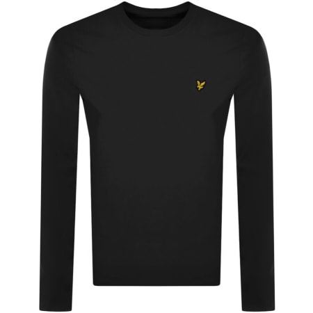 Product image for Lyle And Scott Long Sleeve T Shirt Black