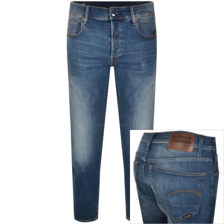 Product image for G-Star 3301 Slim Fit Jeans Mid Wash Blue