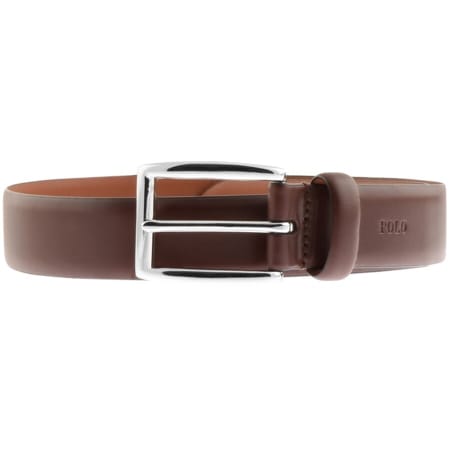 Product image for Ralph Lauren Harness Leather Belt Brown