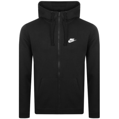 Product image for Nike Full Zip Club Hoodie Black