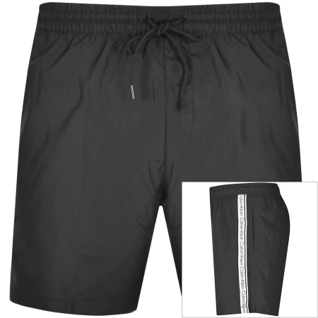Product image for Calvin Klein Logo Swim Shorts Black