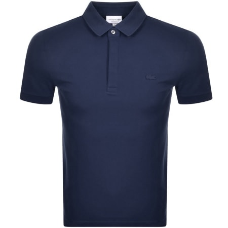 Product image for Lacoste Short Sleeved Polo T Shirt Navy