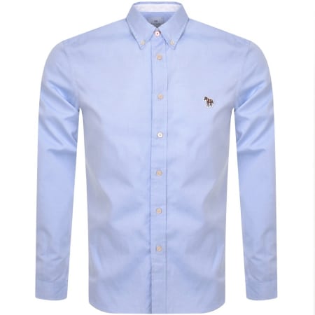 Product image for Paul Smith Long Sleeved Shirt Blue