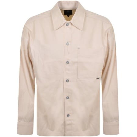 Product image for G-Star Steer Oversize Denim Overshirt Cream