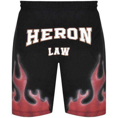 Product image for Heron Preston Flame Jersey Shorts Black