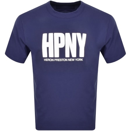Product image for Heron Preston HPNY Logo T Shirt Navy