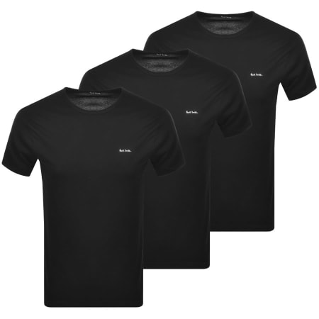 Product image for Paul Smith 3 Pack T Shirts Black