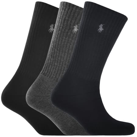 Product image for Ralph Lauren 3 Pack Socks