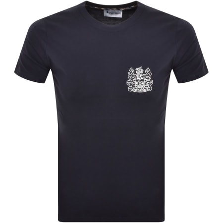 Product image for Aquascutum Logo T Shirt Navy