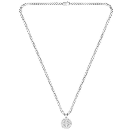 Product image for BOSS Compass Necklace Silver